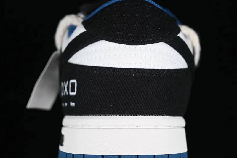 All categories Nk SB Dunk Series Nk SB Dunk Low Low-top sneakers J version Nk Dunk Low Retro "Industrial Blue" Washed denim Graffiti SB strappy low-top casual sneakers DV0834-101